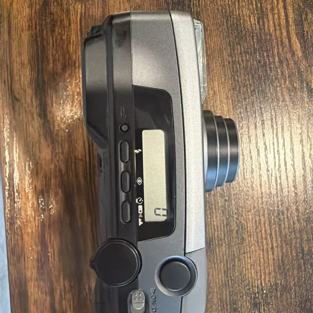 Pentax IQZoom 115M 35mm Point & Shoot Film Camera Tested Working